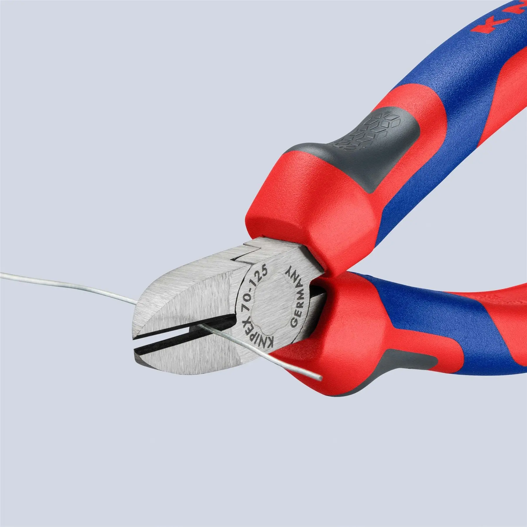 KNIPEX Diagonal Side Cutting Pliers 125mm with Comfort Handles 70 02 125 SB - Image 5
