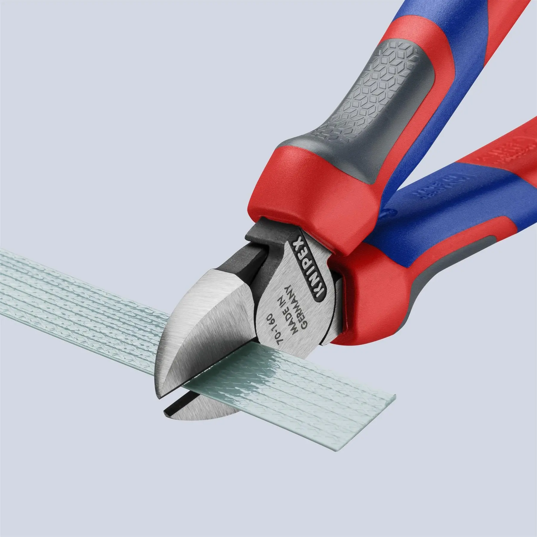 KNIPEX Diagonal Side Cutting Pliers Snips 160mm with Comfort Handles 70 02 160 - Image 6