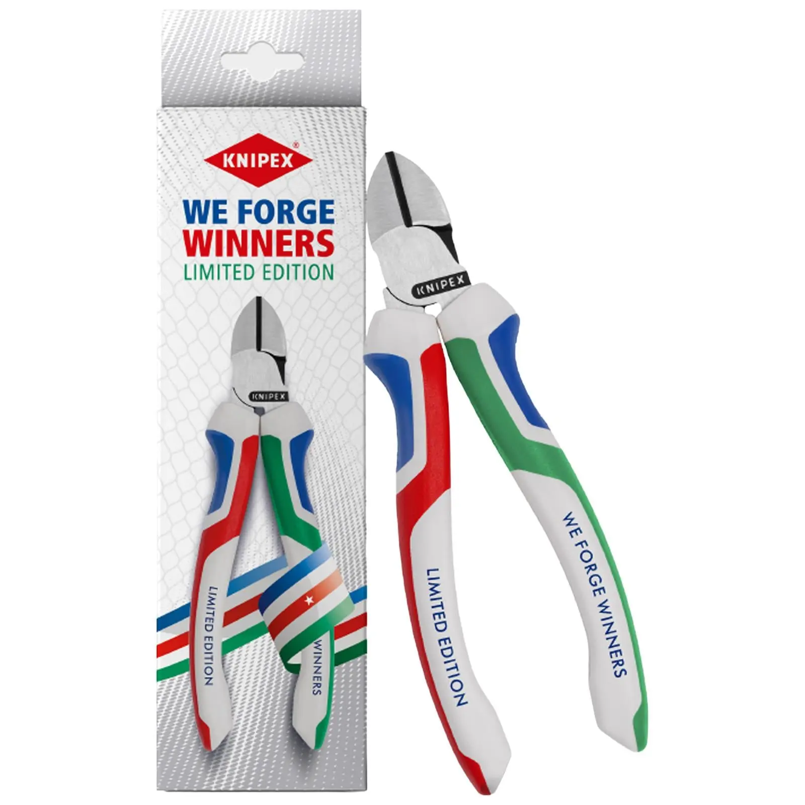 KNIPEX Diagonal Side Cutting Pliers 160mm We Forge Winners Limited Edition 70 02 160 S8