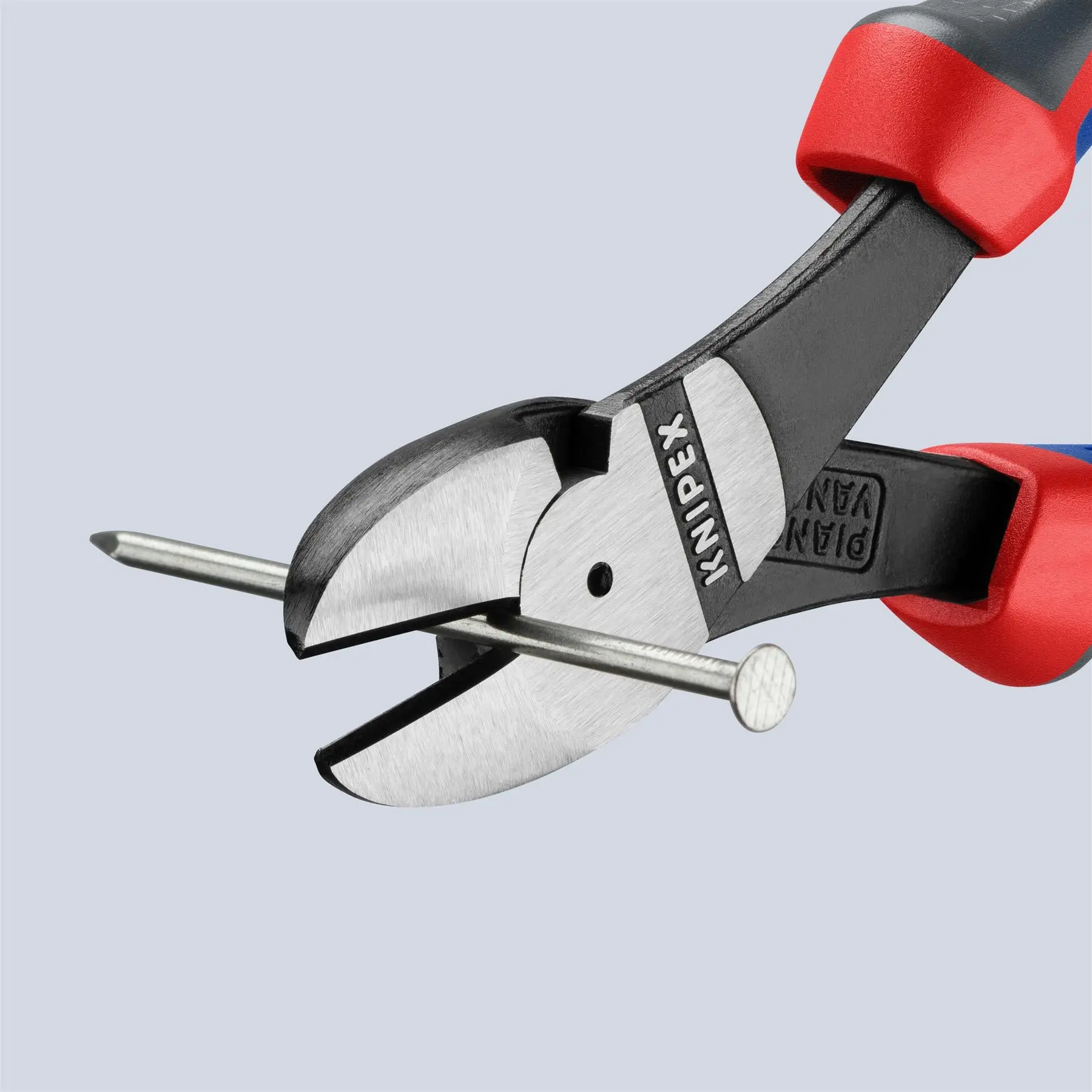 Knipex Diagonal Side Cutting Pliers Nippers High Leverage 180mm Multi Component Grips 74 02 180 - Image 2