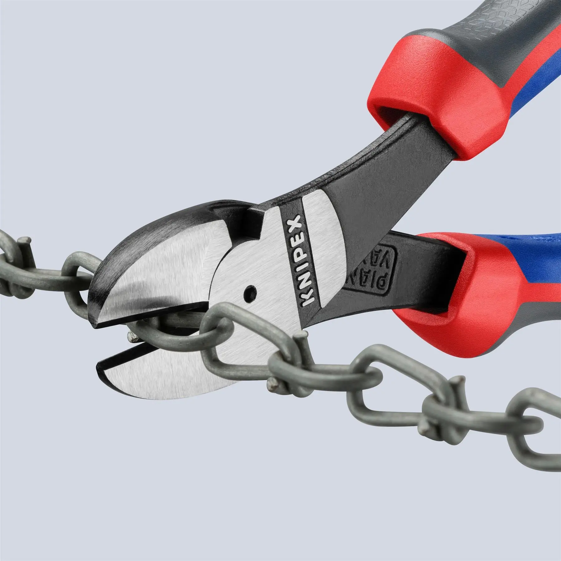Knipex Diagonal Side Cutting Pliers Nippers High Leverage 180mm Multi Component Grips 74 02 180 - Image 4