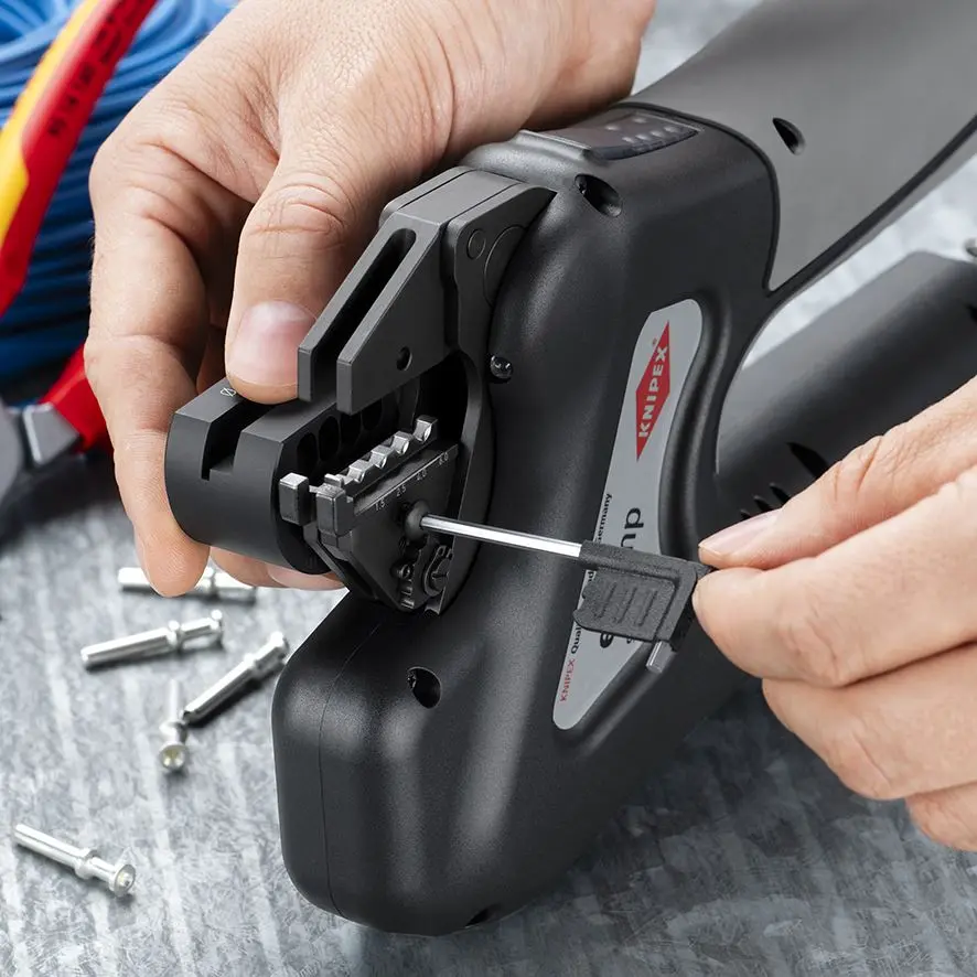 KNIPEX eCrimp Mechanical Crimp System Pliers for Exchangeable Crimping Dies 97 43 E - Image 22
