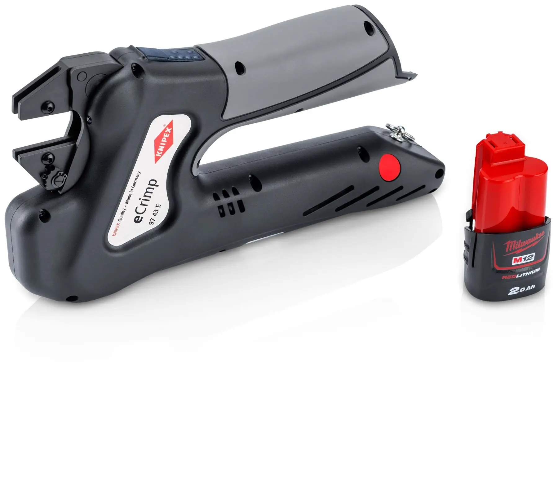 KNIPEX eCrimp Mechanical Crimp System Pliers for Exchangeable Crimping Dies 97 43 E - Image 6