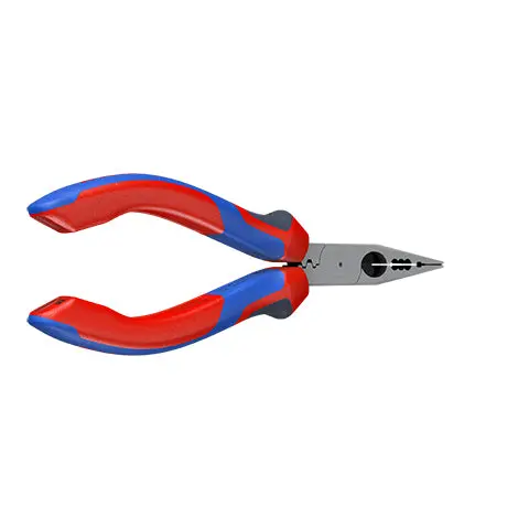 Knipex Electricians Pliers 160mm for Cable Work Multi Component Grips Black Atramentized 13 02 160 - Image 22