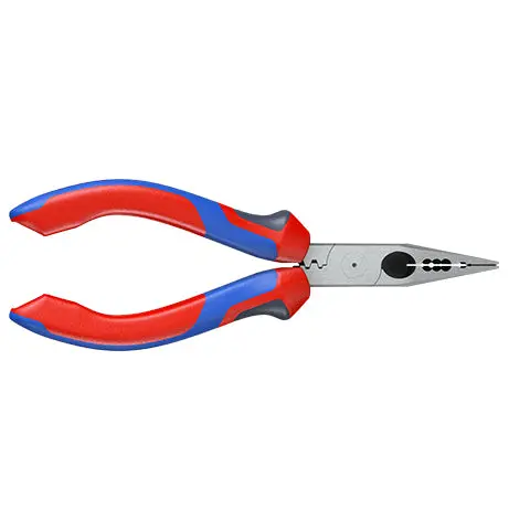 Knipex Electricians Pliers 160mm for Cable Work Multi Component Grips Black Atramentized 13 02 160 - Image 24