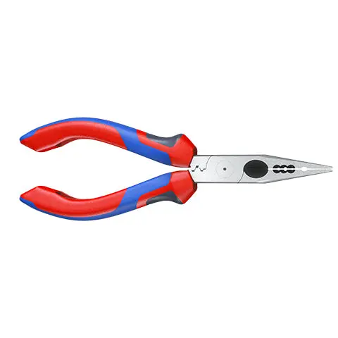 Knipex Electricians Pliers 160mm for Cable Work Multi Component Grips Black Atramentized 13 02 160 - Image 26
