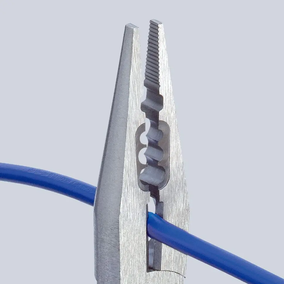 Knipex Electricians Pliers 160mm for Cable Work Multi Component Grips Black Atramentized 13 02 160 - Image 3