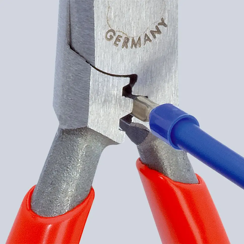 Knipex Electricians Pliers 160mm for Cable Work Multi Component Grips Black Atramentized 13 02 160 - Image 4