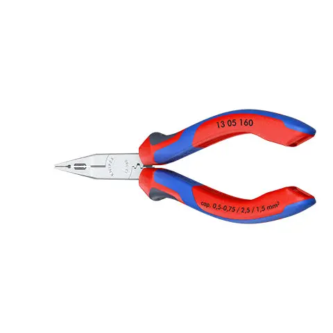 Knipex Electricians Pliers 160mm for Cable Work Multi Component Grips Chrome Plated 13 05 160 - Image 14