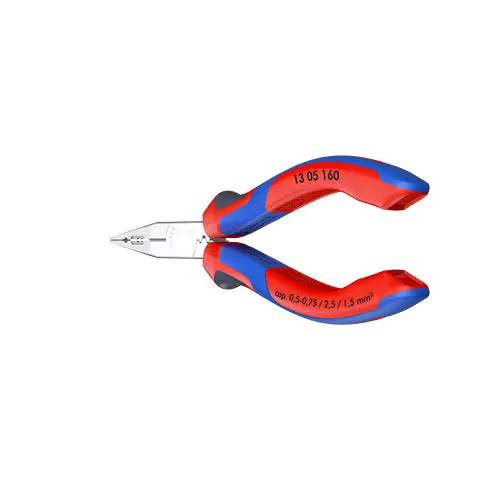 Knipex Electricians Pliers 160mm for Cable Work Multi Component Grips Chrome Plated 13 05 160 - Image 15