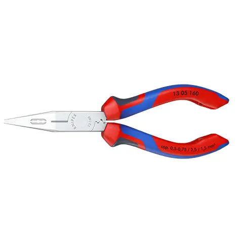 Knipex Electricians Pliers 160mm for Cable Work Multi Component Grips Chrome Plated 13 05 160 - Image 40