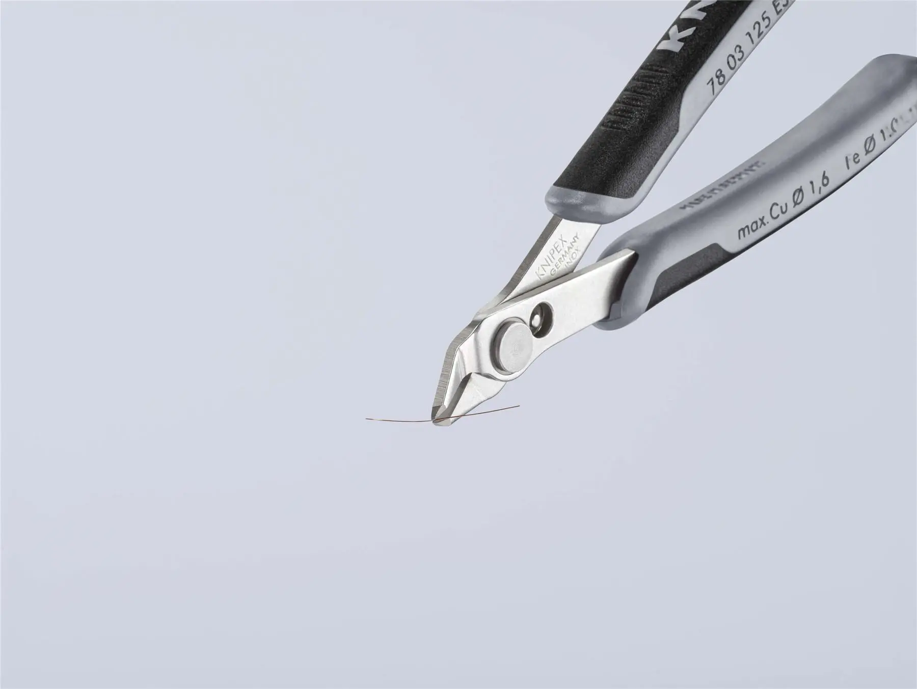 Knipex Electronic Super Knips 125mm ESD Electrostatic Discharge Fine Cutting Pliers 78 03 125 ESD - Image 2