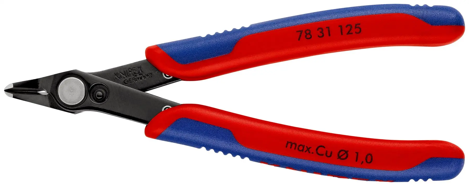 KNIPEX Electronic Super Knips with Narrow Head 125mm Multi Component Grips 78 31 125