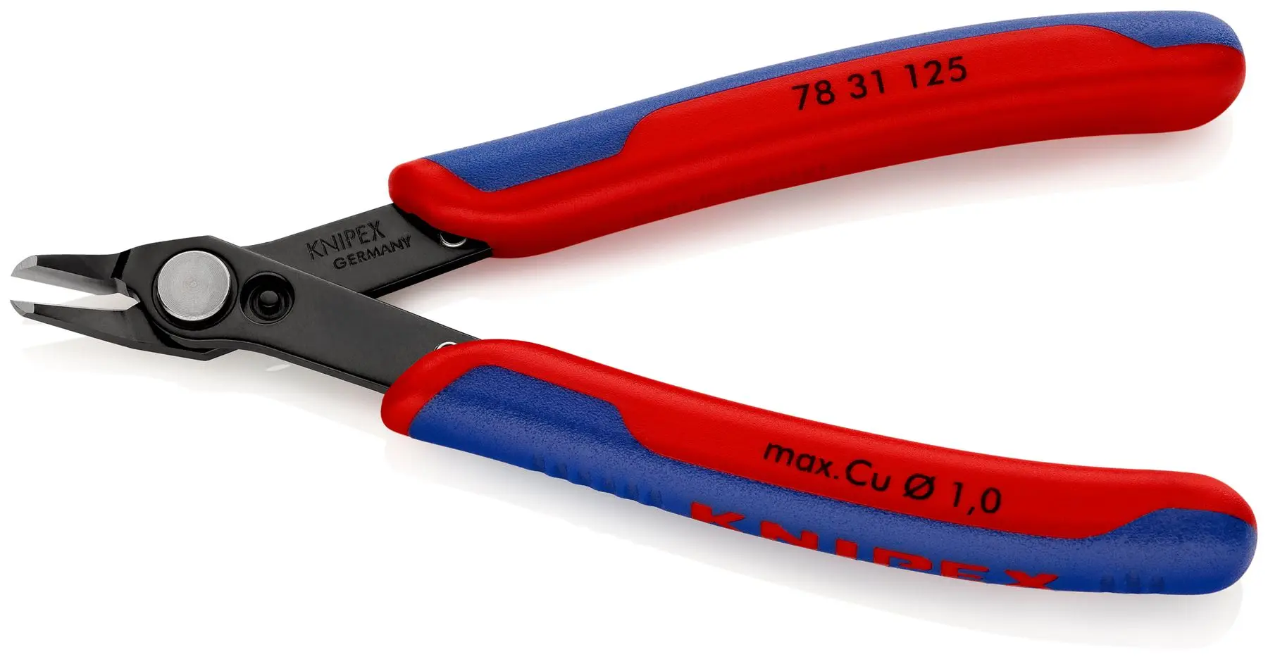 KNIPEX Electronic Super Knips with Narrow Head 125mm Multi Component Grips 78 31 125 - Image 2