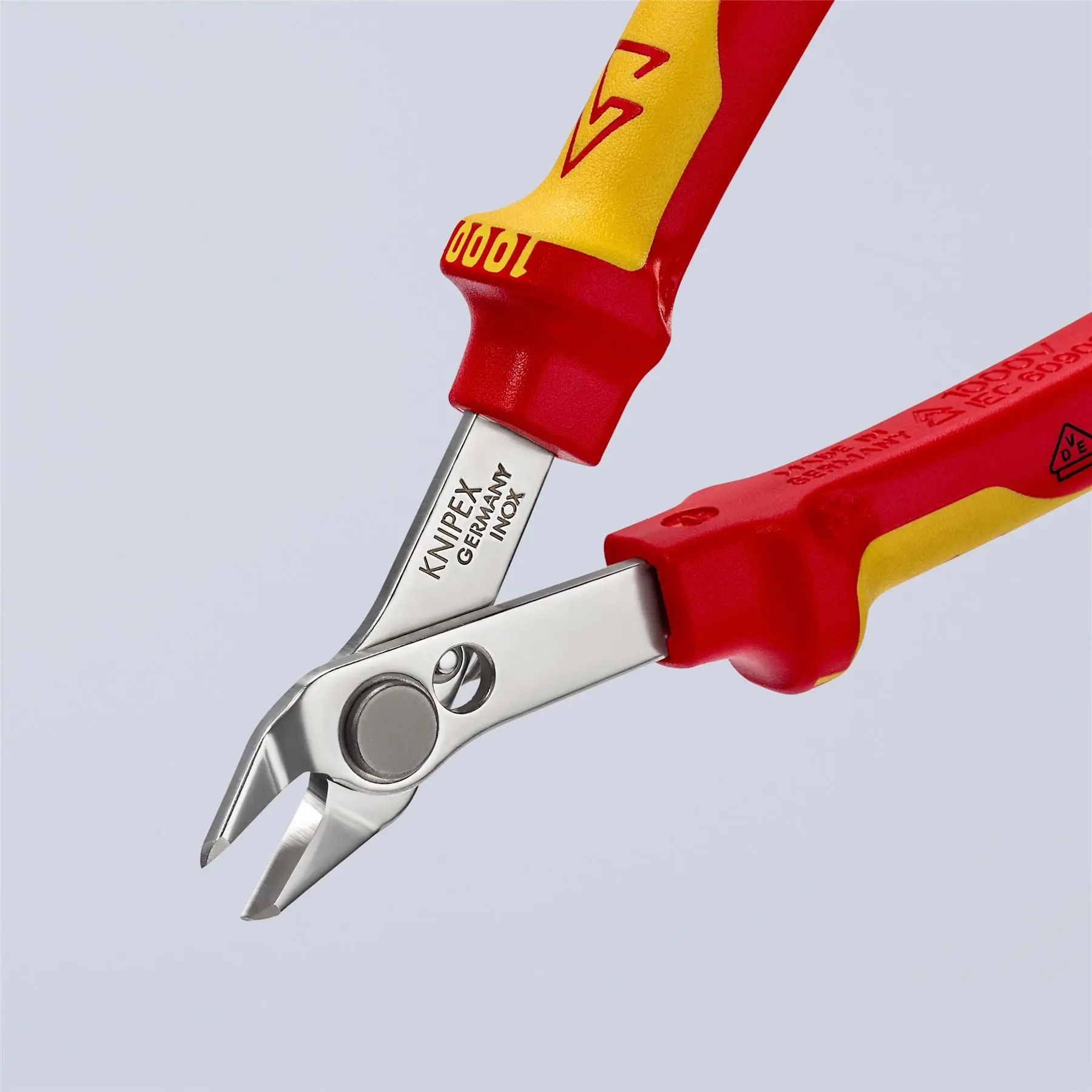 KNIPEX Electronics Super Knips Precision Cutting Pliers 125mm VDE Multi Component Grips 78 06 125 SB - Image 2