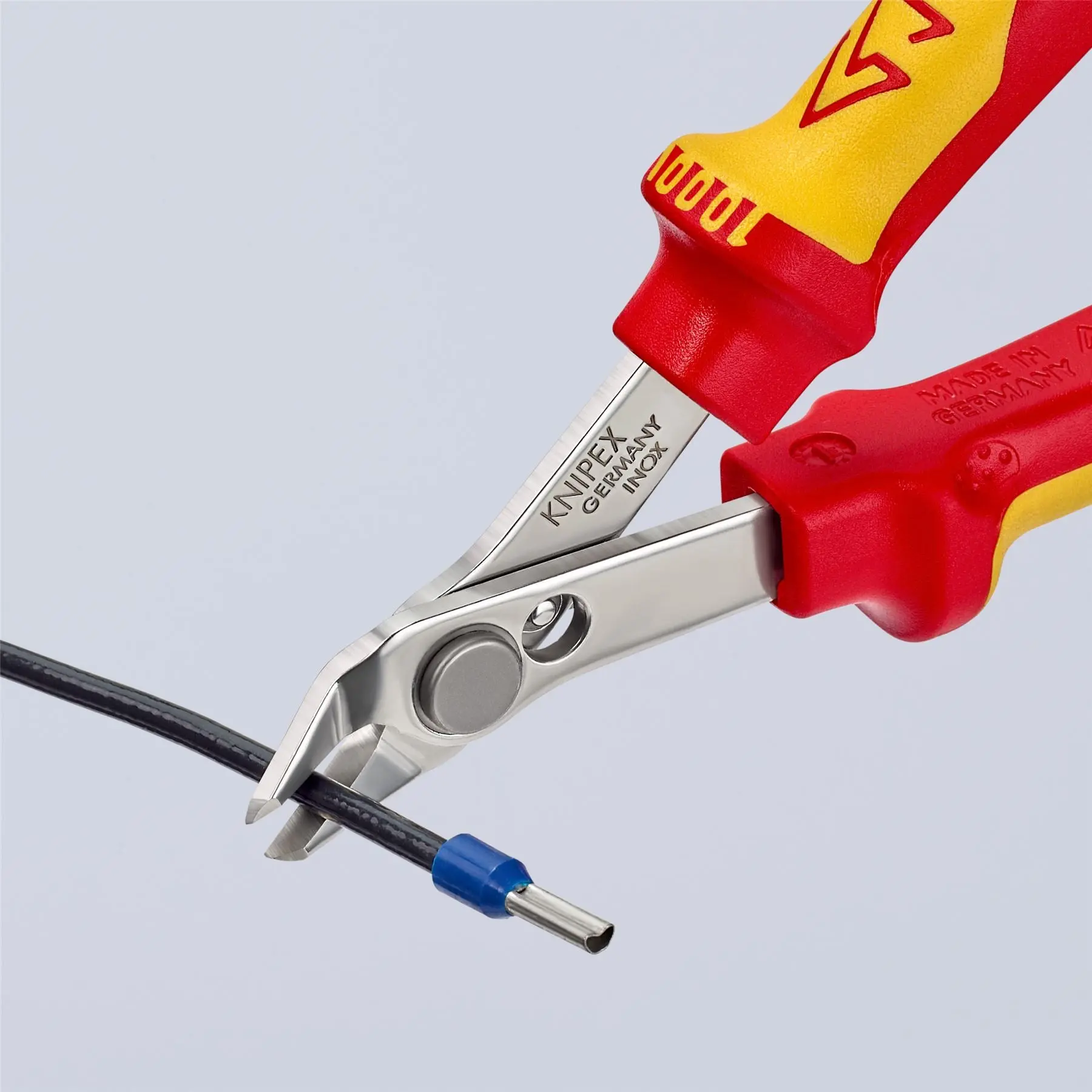 KNIPEX Electronics Super Knips Precision Cutting Pliers 125mm VDE Multi Component Grips 78 06 125 SB - Image 7