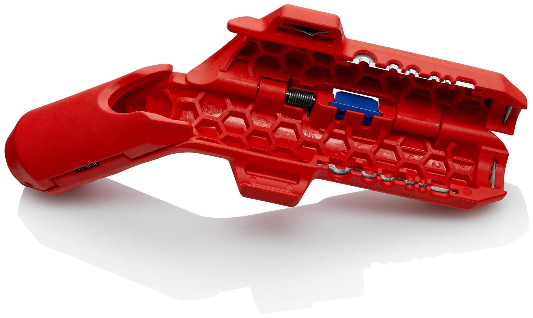 KNIPEX ErgoStrip Universal Wire Stripping Tool for Left Handers 135mm 16 95 02 SB - Image 2