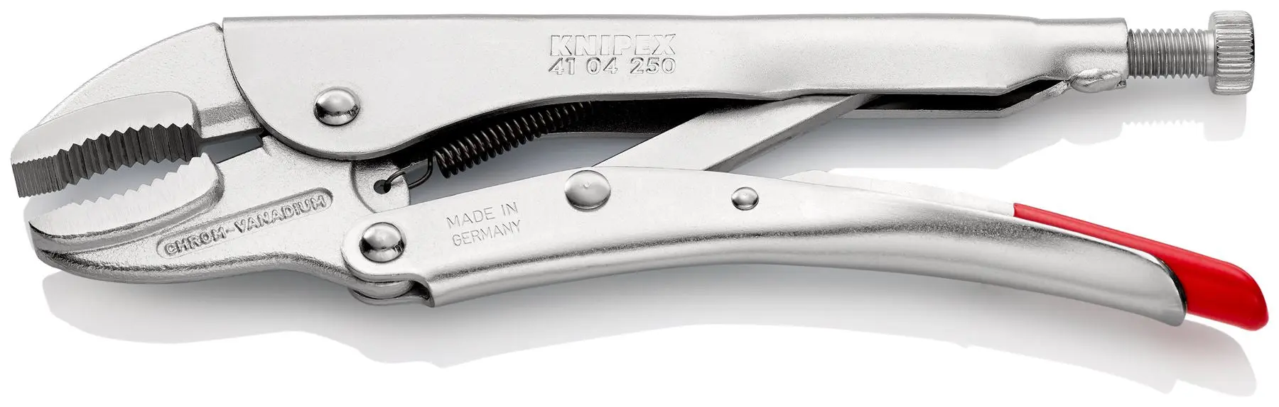 Knipex Grip Locking Pliers 250mm Galvanised 41 04 250 - Image 2