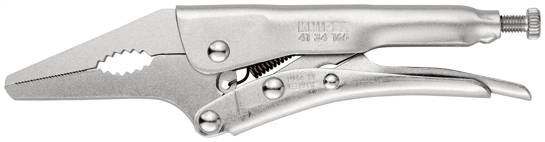 KNIPEX Grip Locking Pliers Mole Grips 165mm Galvanised 41 34 165