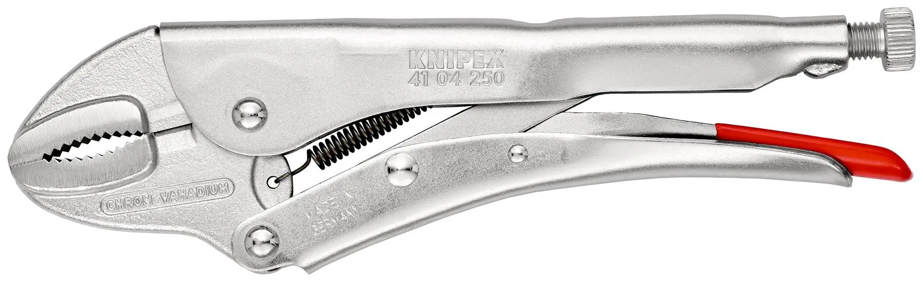 KNIPEX Grip Locking Pliers Mole Grips 250mm Galvanised 41 04 250 SB