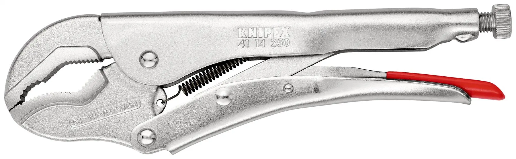 KNIPEX Grip Locking Pliers Mole Grips 250mm Galvanised 41 14 250