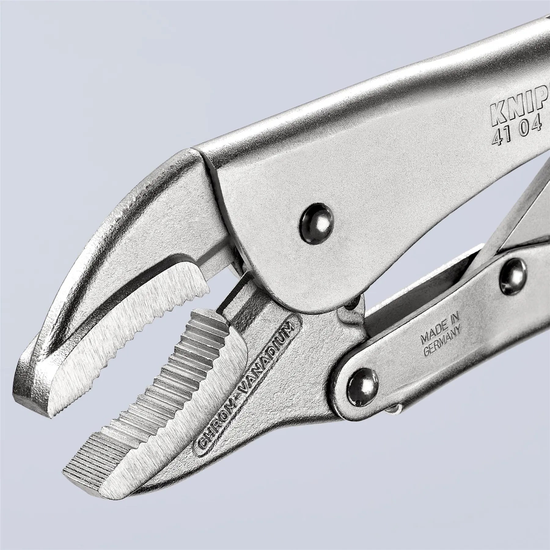 KNIPEX Grip Locking Pliers Mole Grips 300mm Galvanised 41 04 300 - Image 2