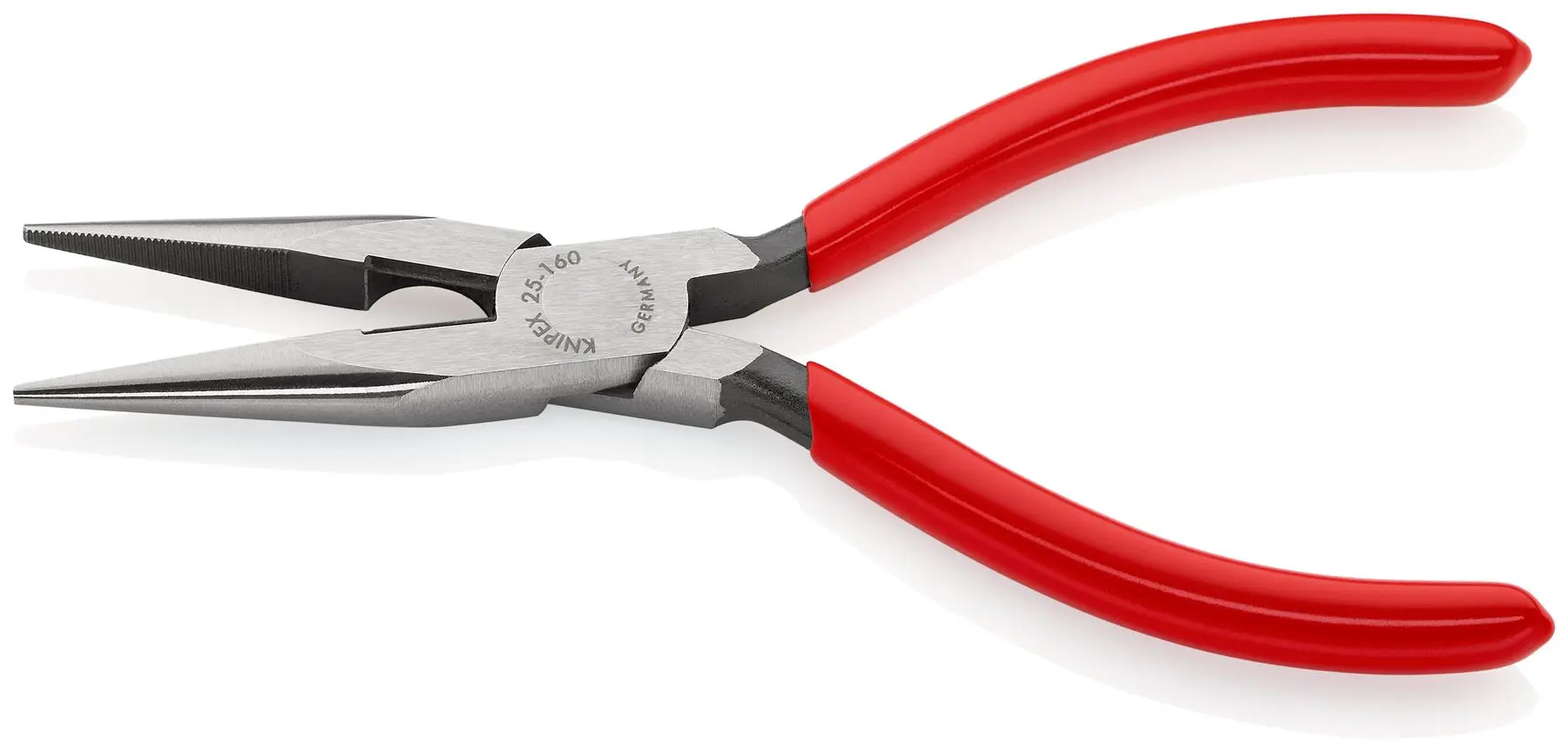 Knipex Gripping Pliers 160mm Snipe Nose Side Cutting Radio Pliers 25 01 160 - Image 2