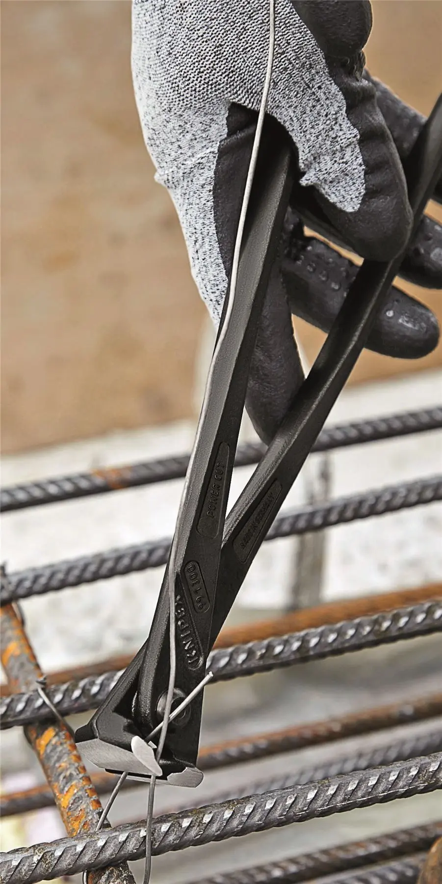 KNIPEX High Leverage Concreters Nipper Pliers 300mm without Handle Sleeves 99 10 300 SB - Image 4