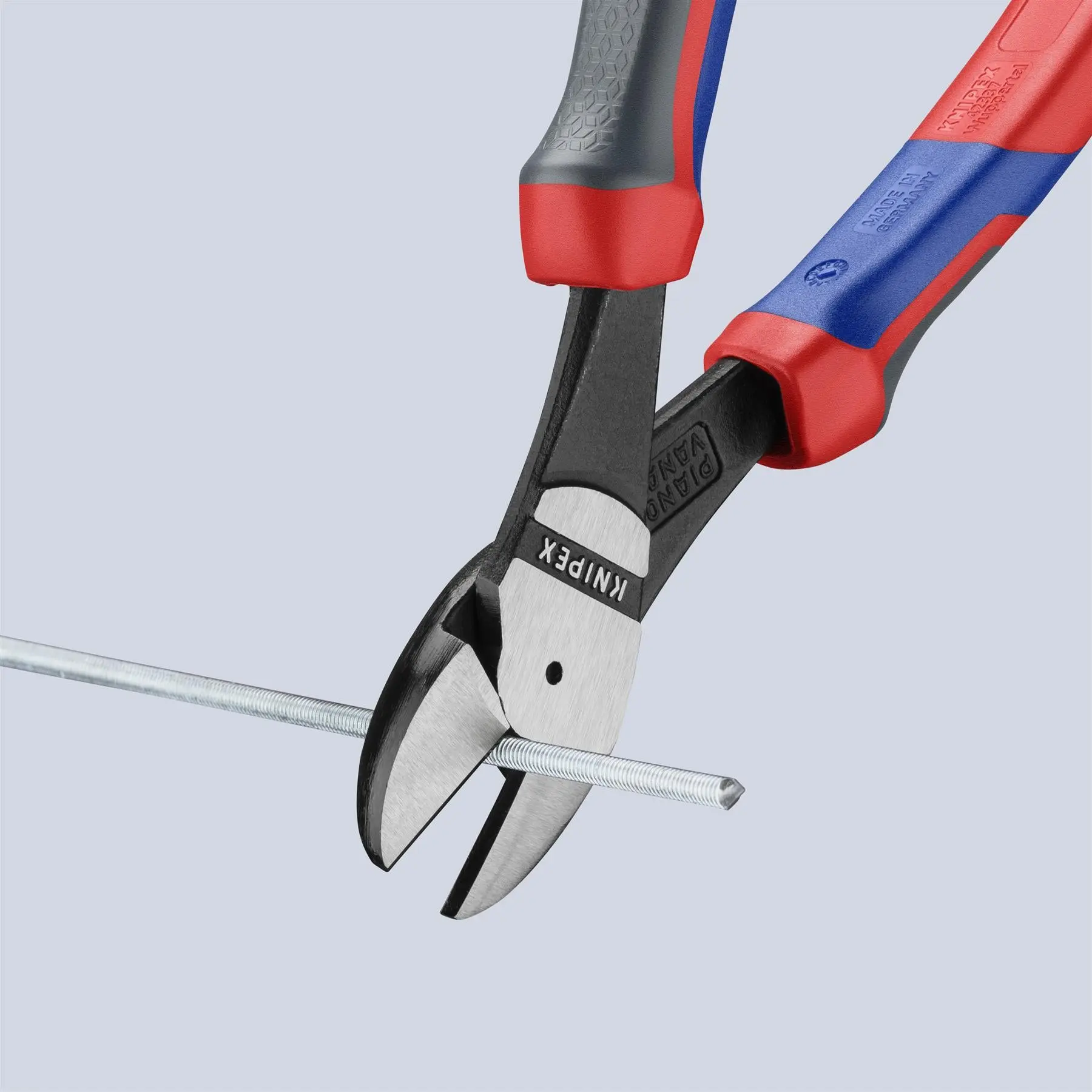 KNIPEX High Leverage Diagonal Side Cutting Pliers 200mm with Comfort Handles 74 02 200 - Image 7