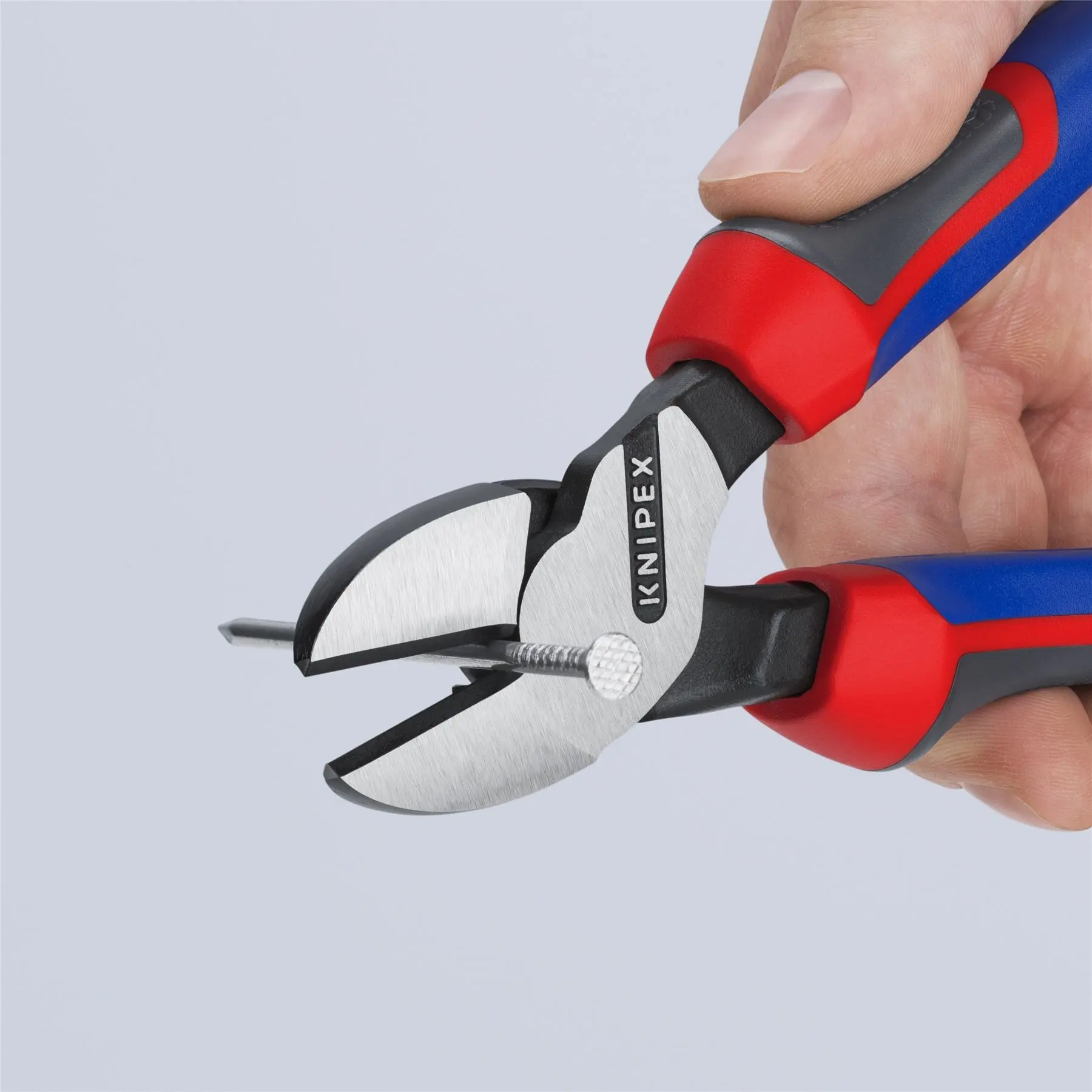 KNIPEX High Leverage Diagonal Side Cutting Pliers 200mm with Comfort Handles 74 02 200 SB - Image 5