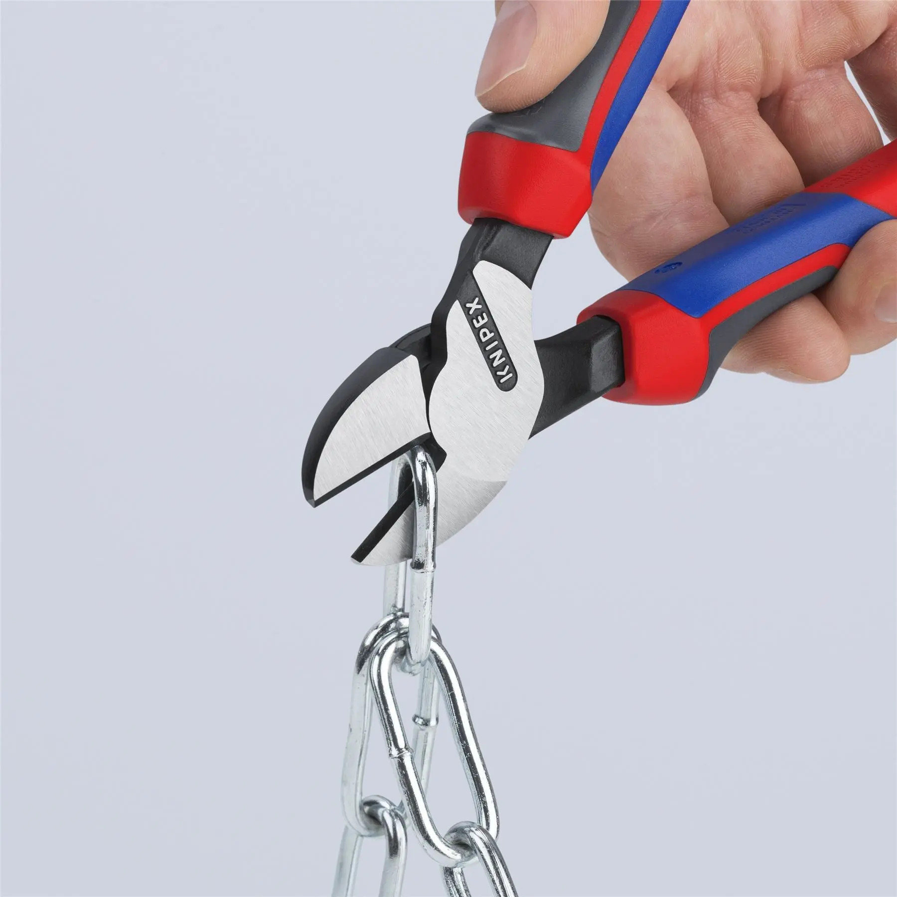 KNIPEX High Leverage Diagonal Side Cutting Pliers 200mm with Comfort Handles 74 02 200 SB - Image 6