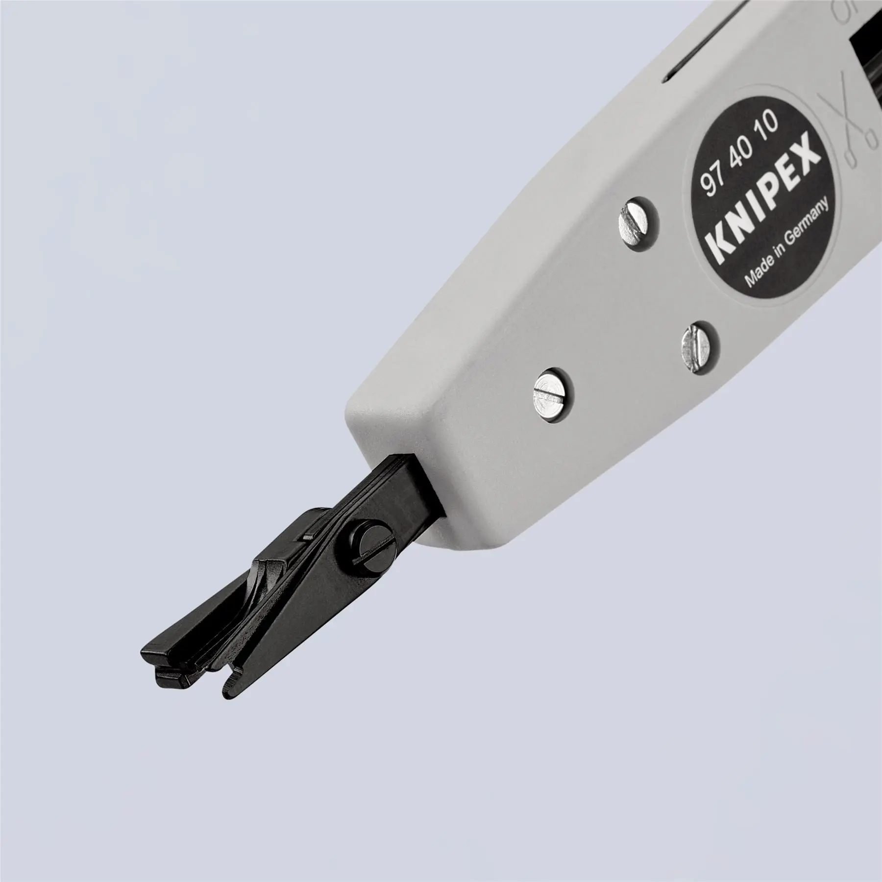 KNIPEX Insertation Tool for LSA Plus and Identical Construction Design 175mm for UTP STP Cables 97 40 10 - Image 4