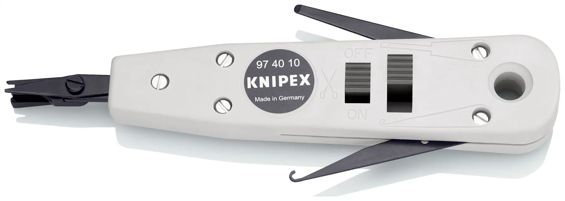 KNIPEX Insertation Tool for LSA Plus and Identical Construction Design 175mm for UTP STP Cables 97 40 10 - Image 5