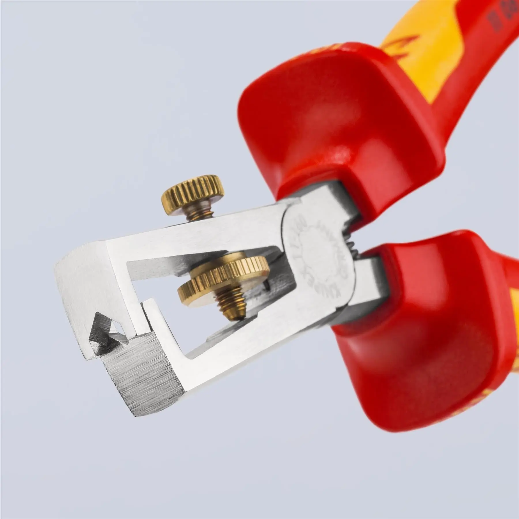Knipex Insulation Wire Stripper with Opening Spring 160mm VDE Insulated 1000V 11 06 160 - Image 5
