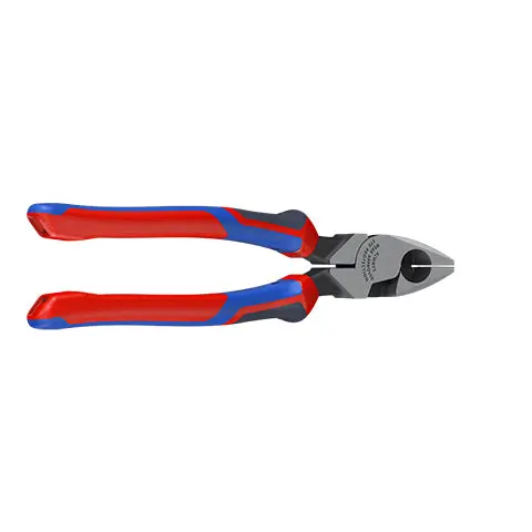 KNIPEX Linemans Pliers American Style 240mm Multi Component Grips 09 02 240 - Image 16