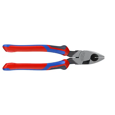KNIPEX Linemans Pliers American Style 240mm Multi Component Grips 09 02 240 - Image 17