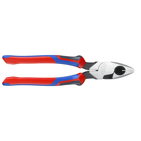 KNIPEX Linemans Pliers American Style 240mm Multi Component Grips 09 02 240 - Image 18