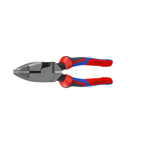 KNIPEX Linemans Pliers American Style 240mm Multi Component Grips 09 02 240 - Image 30