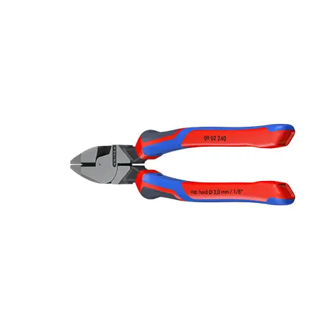 KNIPEX Linemans Pliers American Style 240mm Multi Component Grips 09 02 240 - Image 8