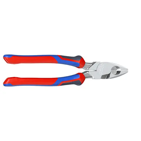 Knipex Linemans Pliers American Style 240mm Multi Component Grips Chrome Plated 09 05 240 - Image 20