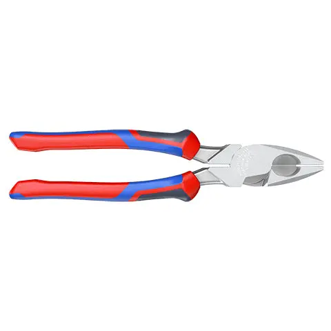 Knipex Linemans Pliers American Style 240mm Multi Component Grips Chrome Plated 09 05 240 - Image 22
