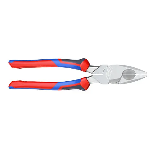 Knipex Linemans Pliers American Style 240mm Multi Component Grips Chrome Plated 09 05 240 - Image 23