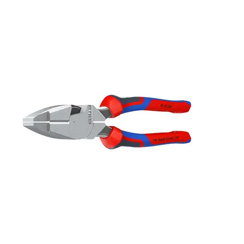 Knipex Linemans Pliers American Style 240mm Multi Component Grips Chrome Plated 09 05 240 - Image 33