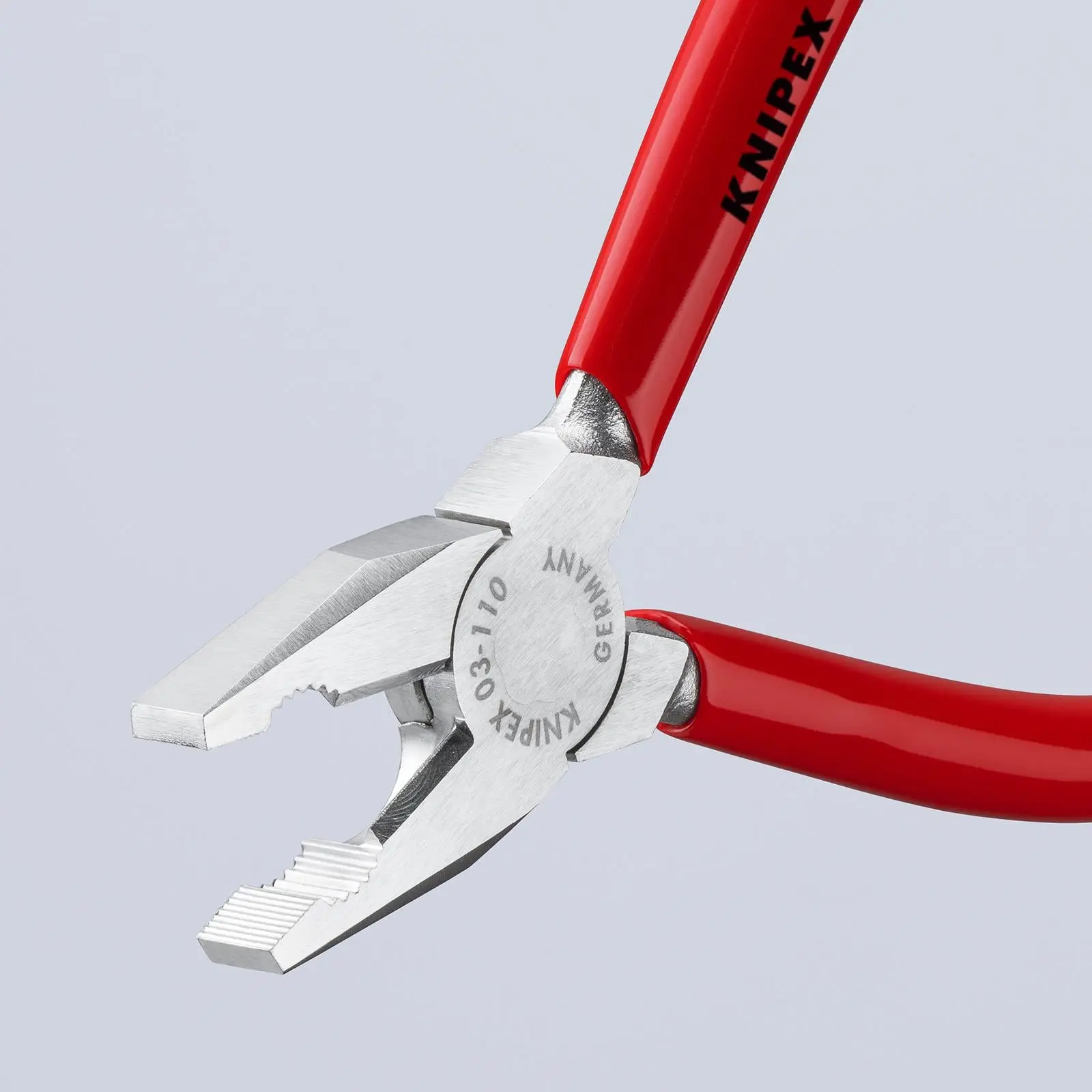 KNIPEX Mini Combination Pliers 110mm Chrome Plated Plastic Coated Handles 03 03 110 - Image 10