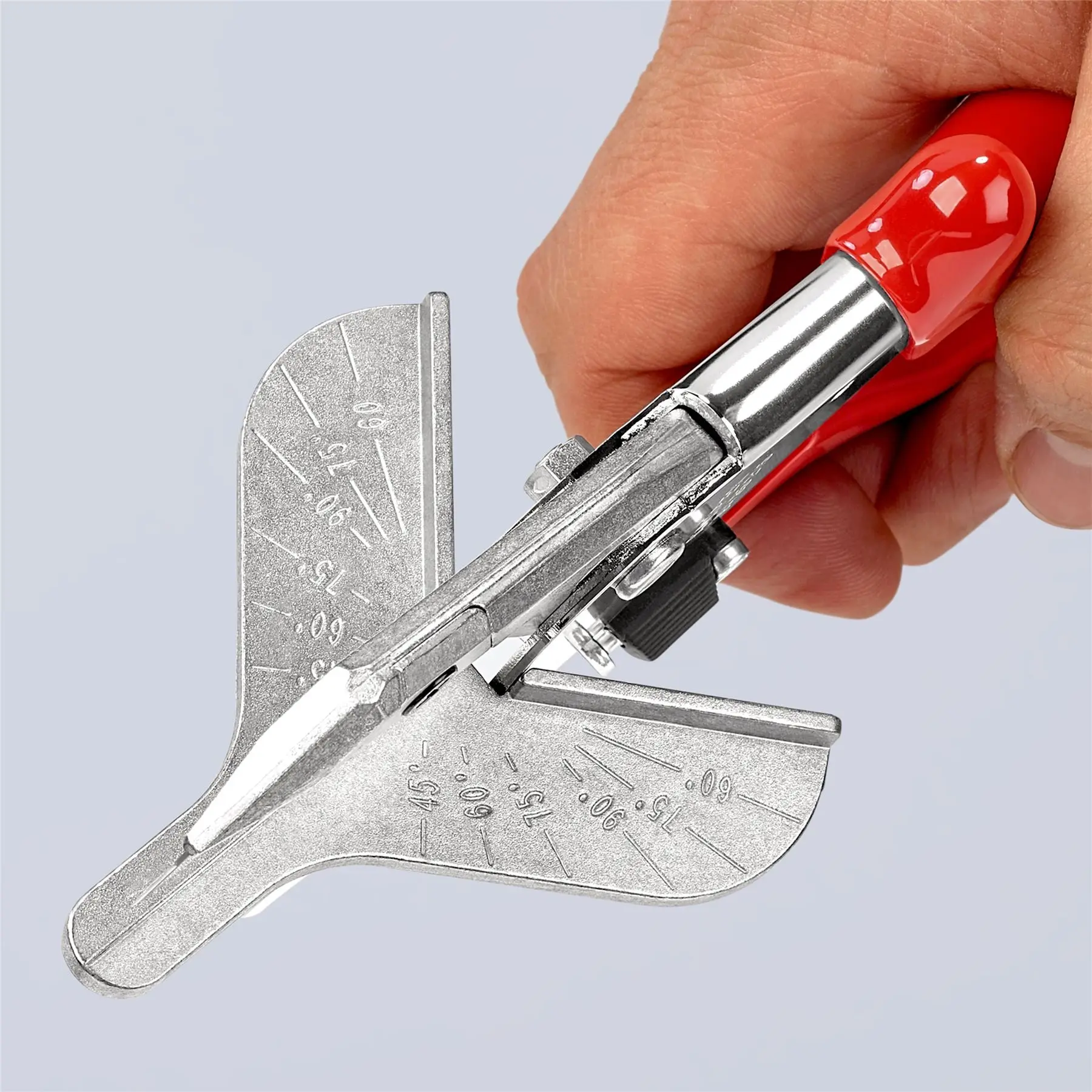 KNIPEX Mitre Shears Cutters for Plastic and Rubber Section 215mm Plastic Handles 94 35 215 - Image 10