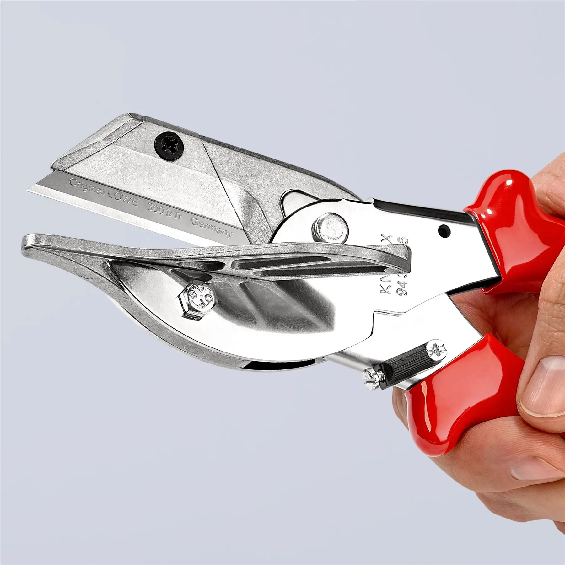 KNIPEX Mitre Shears Cutters for Plastic and Rubber Section 215mm Plastic Handles 94 35 215 - Image 11