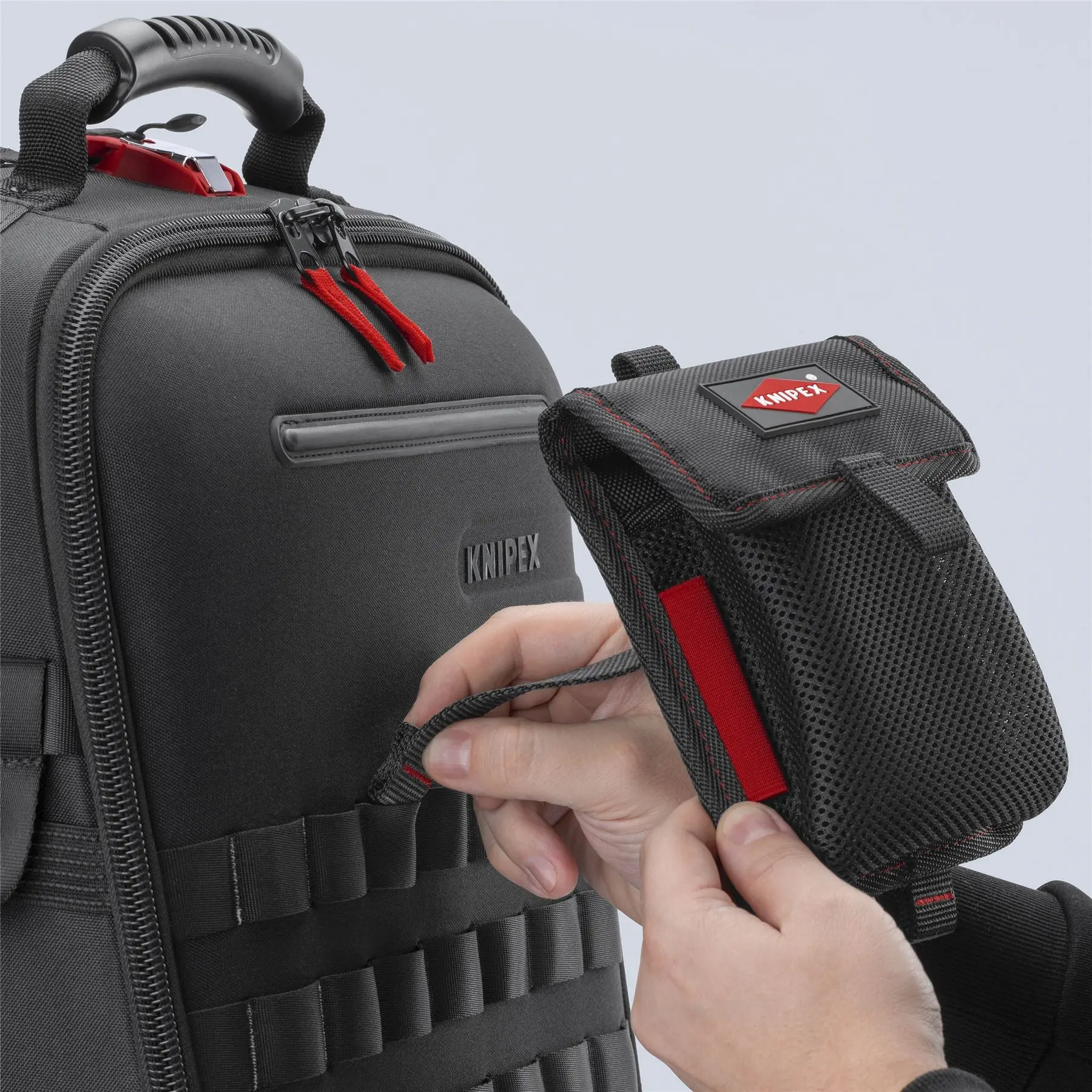 KNIPEX MOLLE Strap Pouch for 00 21 50 LE Modular X18 Backpack 00 19 50 LE - Image 5