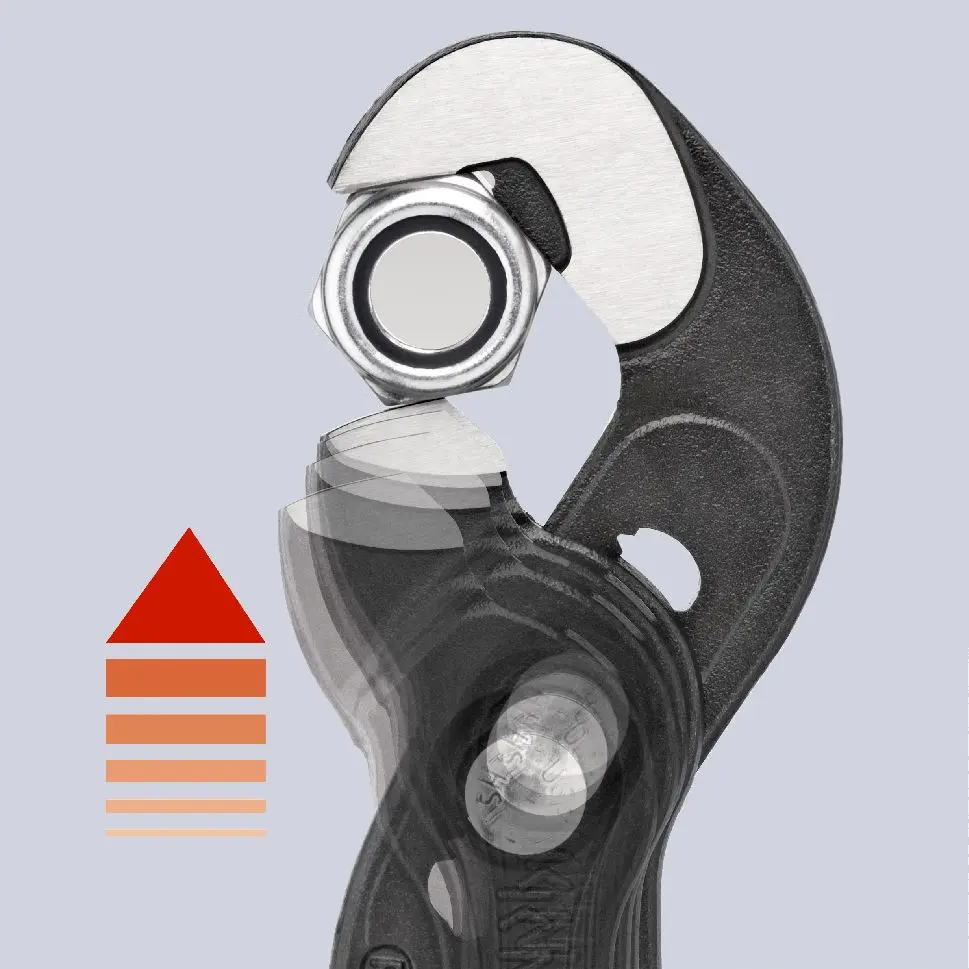 KNIPEX Multiple Slip Joint Spanner RAPTOR 10-32mm 250mm 87 41 250 SB - Image 3