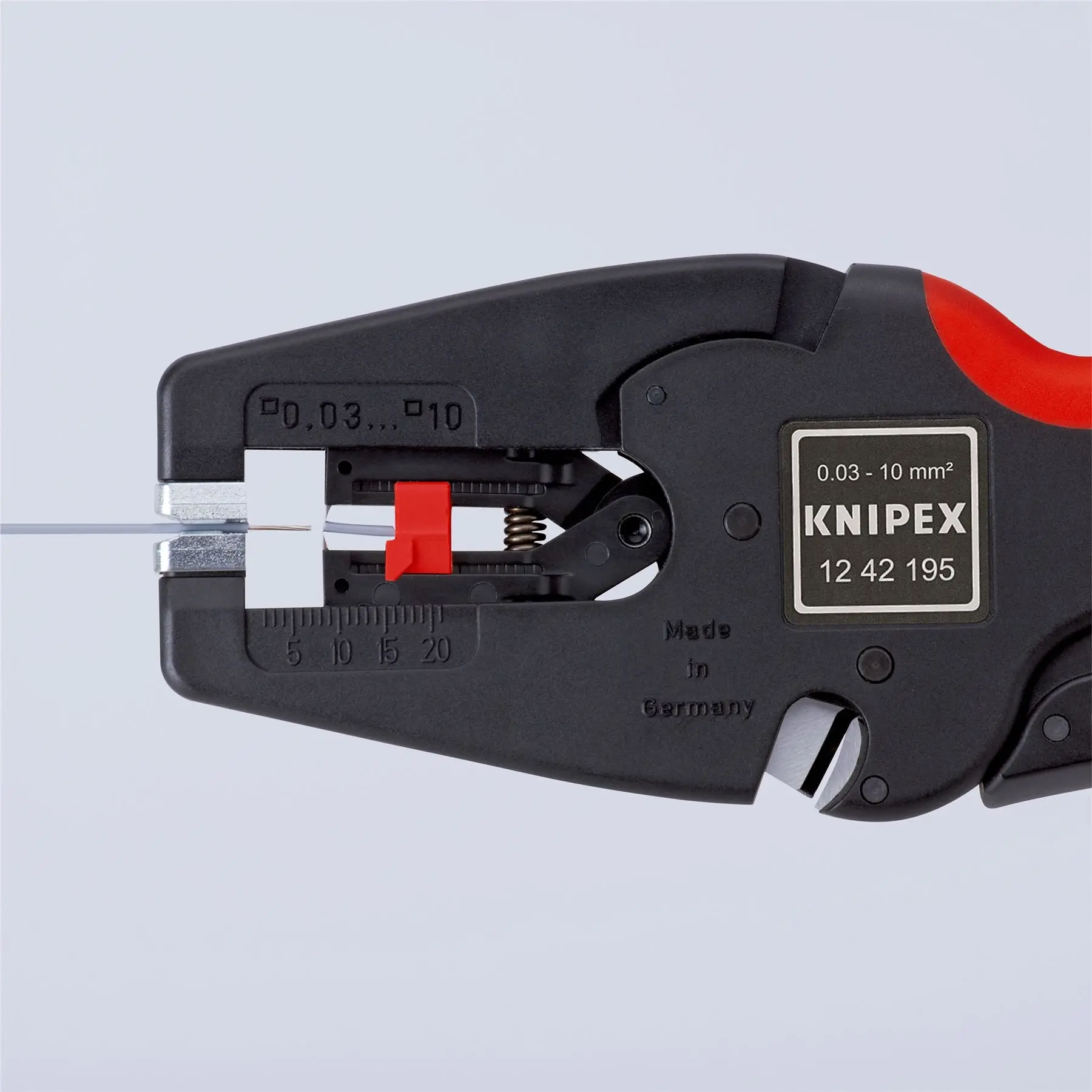 KNIPEX MultiStrip 10 Automatic Insulation Stripper 195mm Wire Stripping Pliers 12 42 195 SB - Image 4