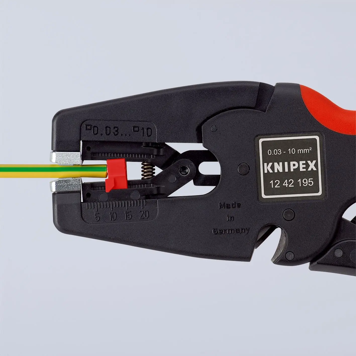 KNIPEX MultiStrip 10 Automatic Insulation Stripper 195mm Wire Stripping Pliers 12 42 195 SB - Image 5